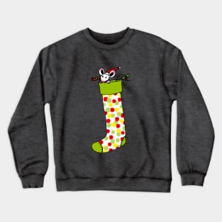 Cute little Christmas mouse Crewneck Sweatshirt